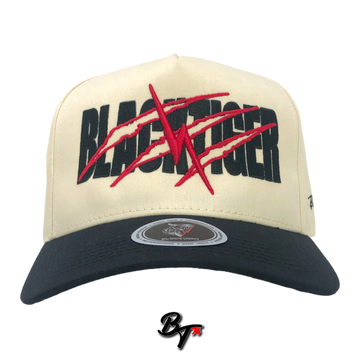 Scratch BlackTiger Design 5panel Snapback Cap